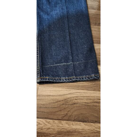 Vintage Tommy Hilfiger W32 Men's Straight Leg Jeans - Dark Wash. 1170 - Picture 6 of 9